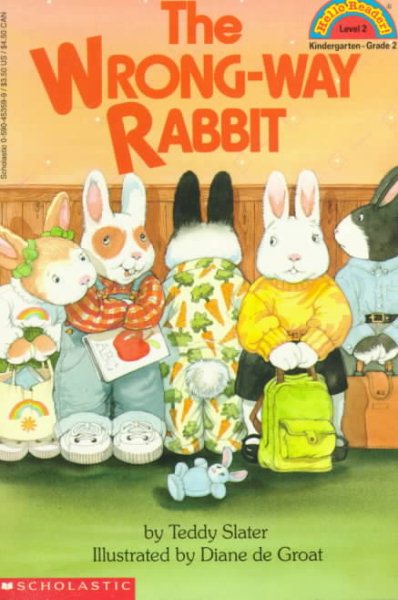 The Wrong-Way Rabbit (Hello Reader) cover