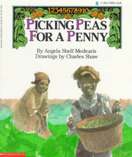 Picking Peas for a Penny (A Blue Ribbon Book) cover