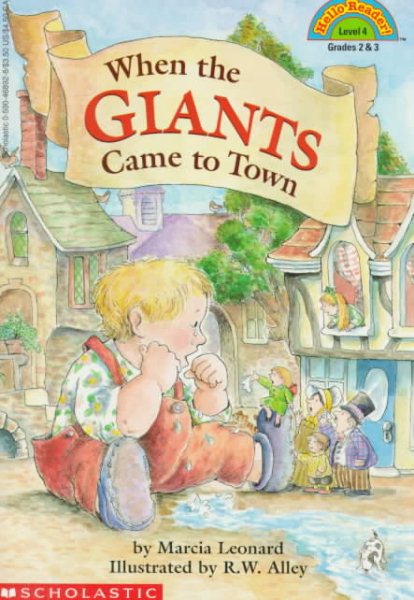 When the Giants Came to Town (Hello Reader!) cover