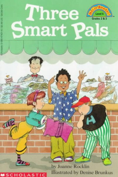 Three Smart Pals (Hello Reader, Level 4) cover