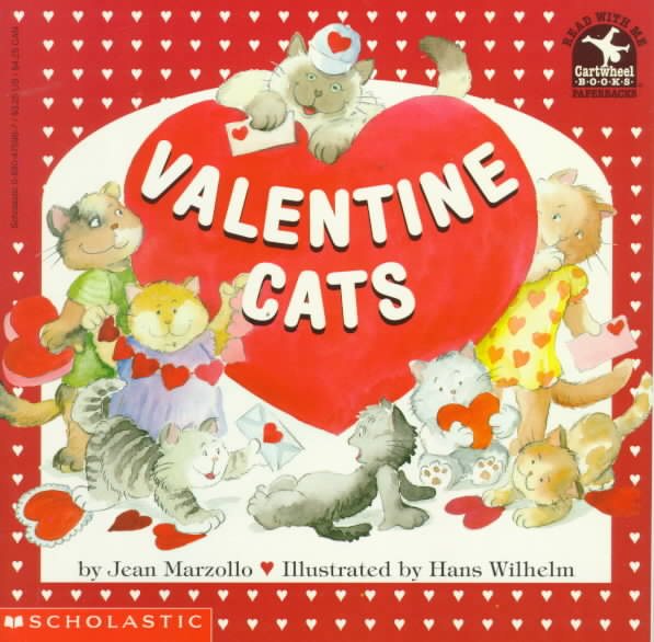 Valentine Cats (Read with Me Cartwheel Books (Scholastic Paperback)) cover