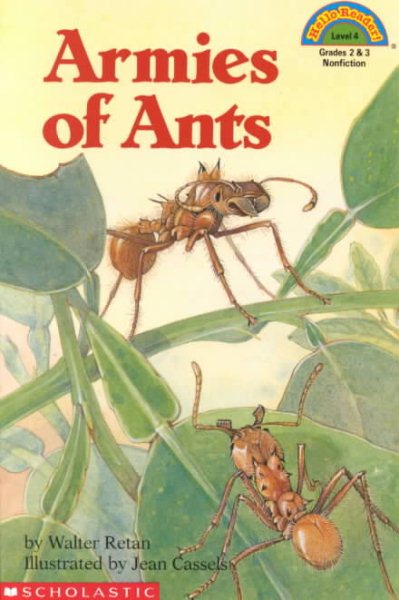 Armies of Ants (Hello Reader!, Level 4) cover