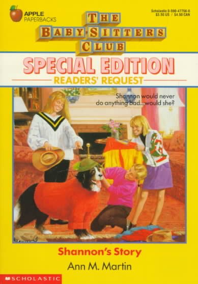 Shannon's Story (Baby-Sitters Club) cover