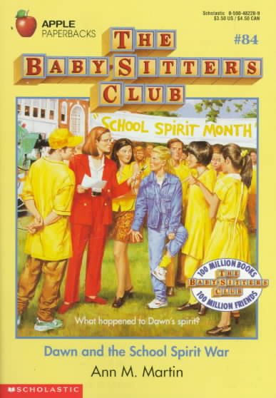 Dawn and the School Spirit War (Baby-sitters Club) cover