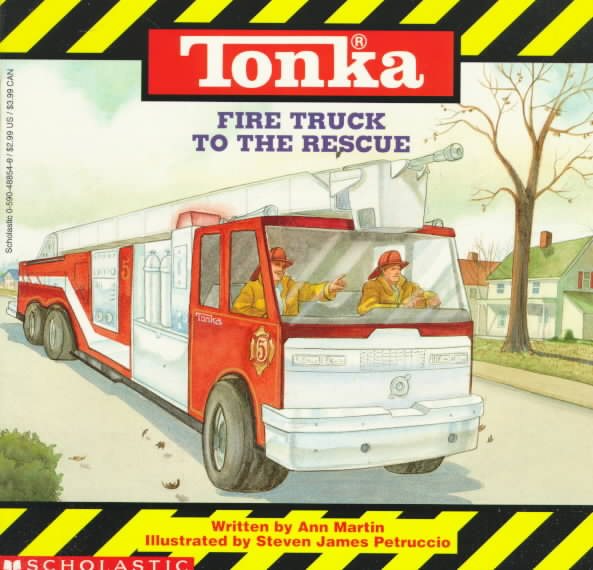 Tonka Fire Truck to the Rescue: Tonka Truck Story Books