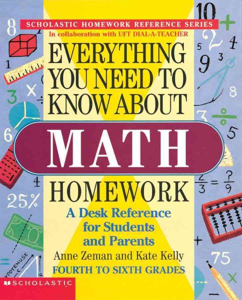 Everything You Need To Know About Math Homework (Evertything You Need To Know..) cover