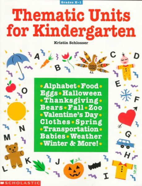 Thematic Units for Kindergarten (Grades K-1) cover