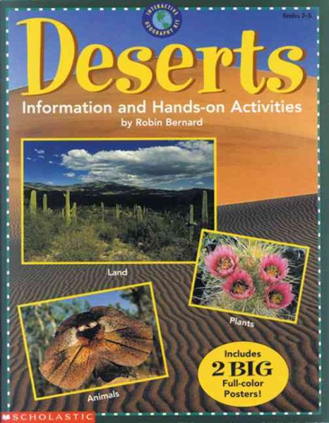 Deserts: Interactive Geography Kit (Grades 2-5) cover