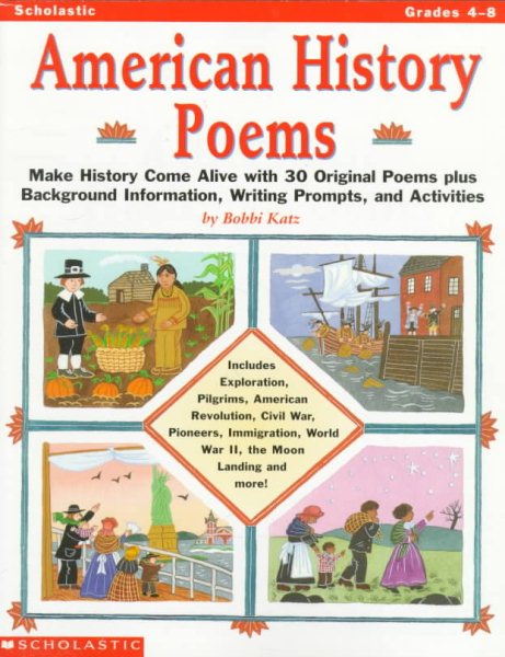 American History Poems (Grades 4-8) cover