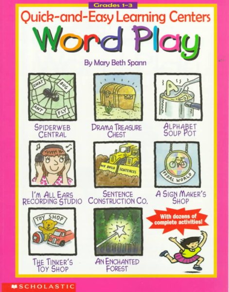 Quick-and-Easy Learning Centers: Word Play (Grades 1-3) cover