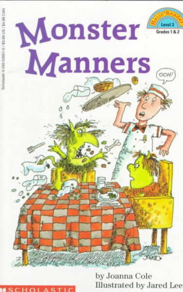 Monster Manners (level 3) (Hello Reader) cover