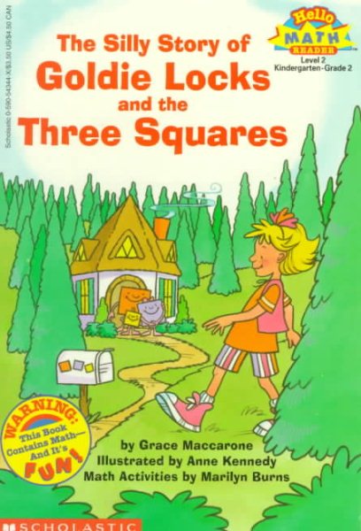The Silly Story of Goldie Locks and the Three Squares (Hello Math Reader. Level 2) cover