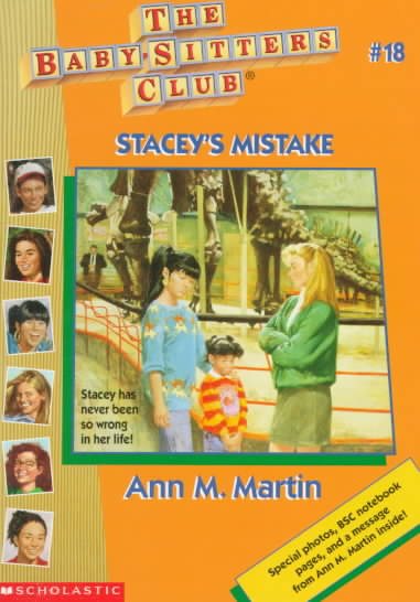 Stacey's Mistake (The Baby-Sitters Club, 18) cover