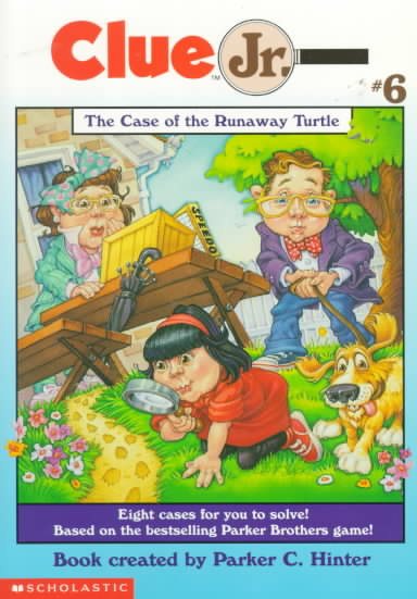 The Case of the Runaway Turtle (Clue Jr, Number 6) cover