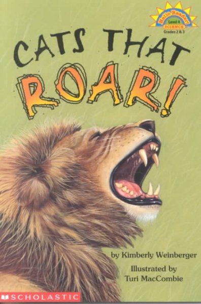 Cats That Roar! (level 4) (Hello Reader) cover