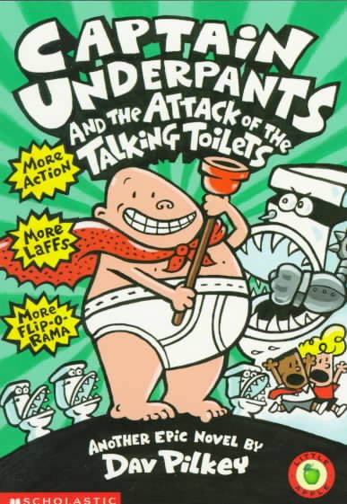Captain Underpants and the Attack of the Talking Toilets cover