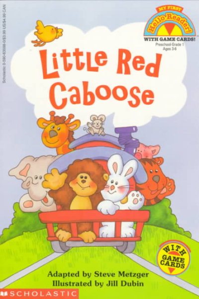 The Little Red Caboose (My First Hello Reader) cover