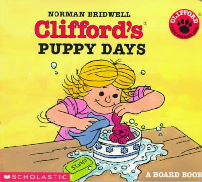 Clifford's Puppy Days Board Book cover
