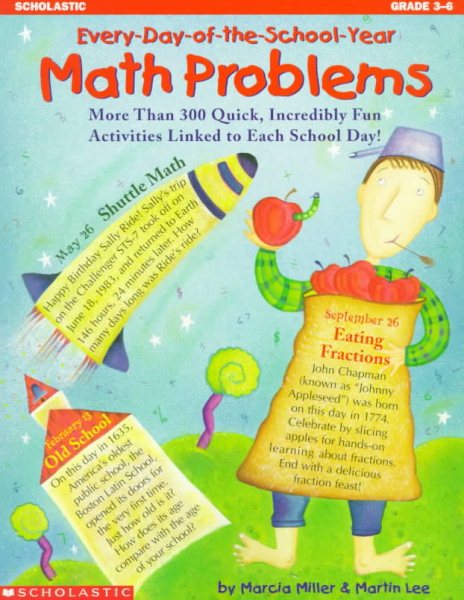 Every-Day-of-the-School-Year Math Problems (Grades 3-6) cover