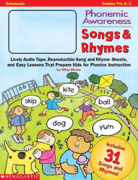 Phonemic Awareness Songs & Rhymes (Grades PreK-2) cover