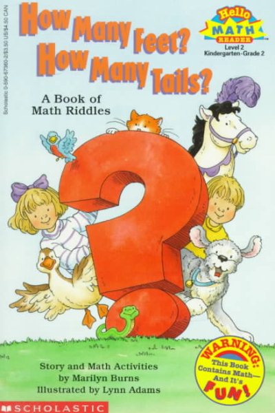 How Many Feet? How Many Tails? A Book of Math Riddles (Hello Reader! Math, Level 2)