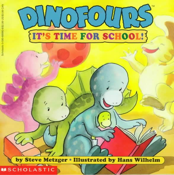 Dinofours:  It's Time for School! cover