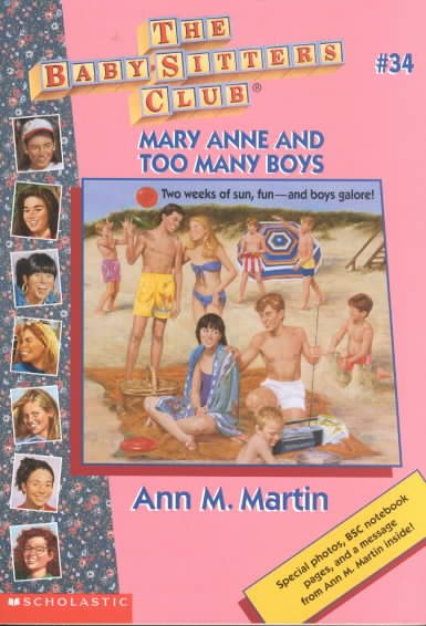 Bsc #34: Mary Anne And Too Many Boy (Baby-Sitters Club: Collector's Edition) cover