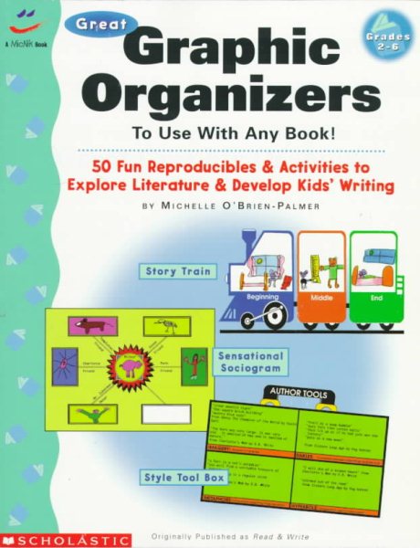 Great Graphic Organizers to Use with Any Book! (Grades 2-6) cover