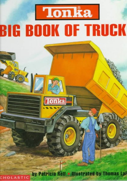 Tonka Big Book Of Trucks Hardcover Book cover