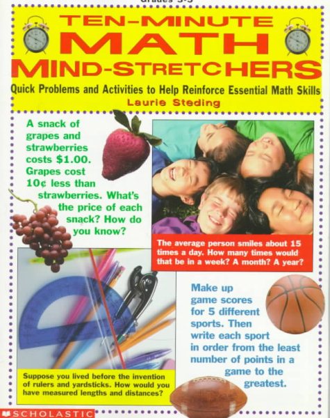 Ten-Minute Math Mind-Stretchers (Grades 3-5)
