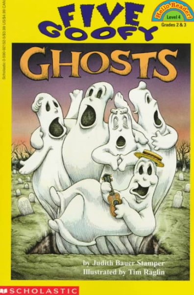 Five Goofy Ghosts (Hello Reader , Level 4) cover