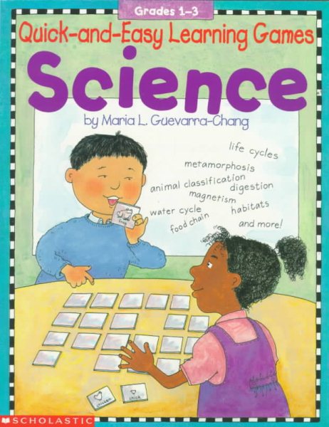 Quick-and-Easy Learning Games: Science (Grades 1-3) cover
