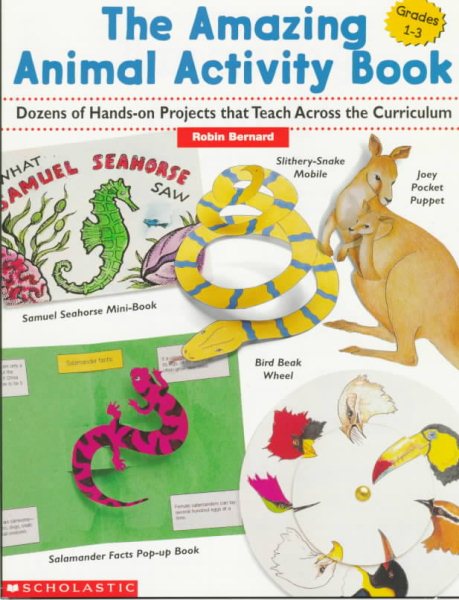 The Amazing Animal Activity Book (Grades 1-3) cover