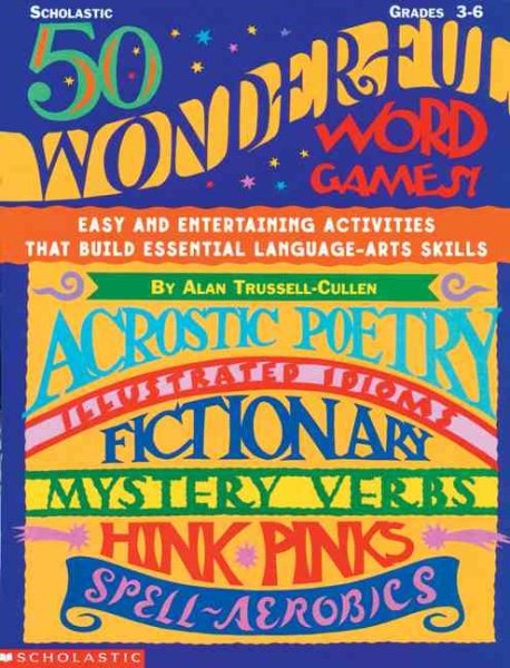 50 Wonderful Word Games (Grades 3-6) cover