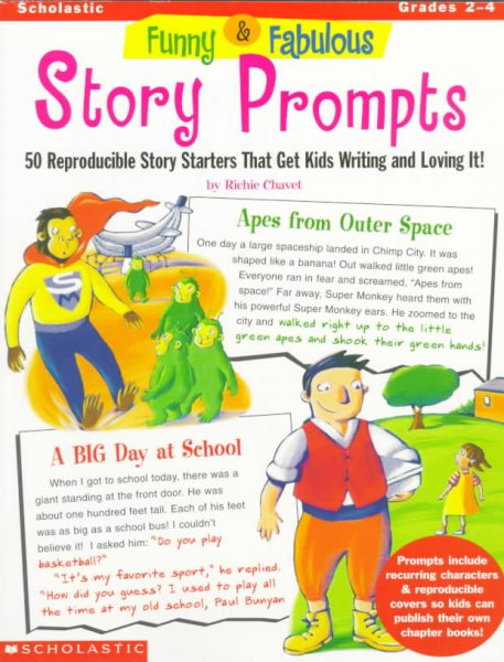 Funny & Fabulous Story Prompts (Grades 2-4) cover