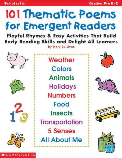 101 Thematic Poems for Emergent Readers (Grades PreK-2) cover