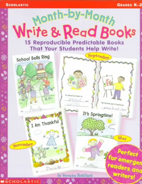 Month-by Month Write & Read Books (Grades K-2) cover