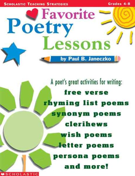 Favorite Poetry Lessons (Grades 4-8) cover