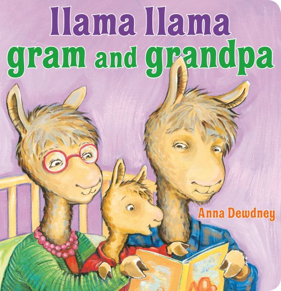 Llama Llama Gram and Grandpa cover