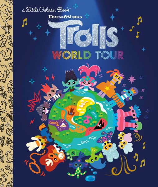 Trolls World Tour Little Golden Book (DreamWorks Trolls World Tour) cover