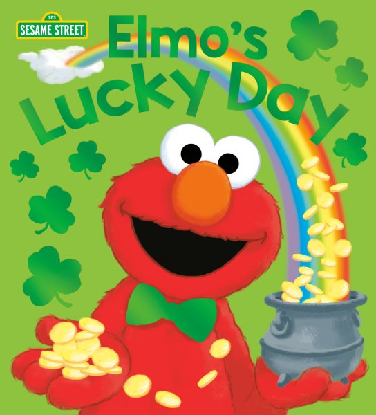 Elmo's Lucky Day (Sesame Street) (Sesame Street Board Books) cover