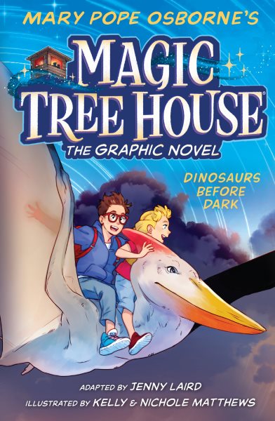 Dinosaurs Before Dark Graphic Novel (Magic Tree House (R)) cover