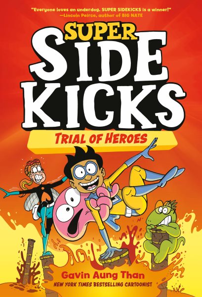 Super Sidekicks #3: Trial of Heroes: (A Graphic Novel) cover