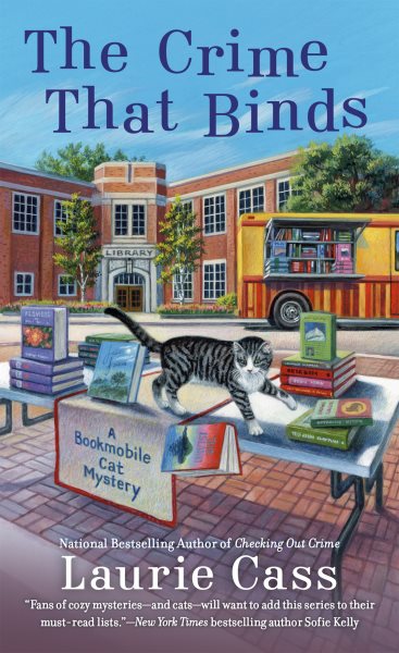 The Crime That Binds (A Bookmobile Cat Mystery) cover