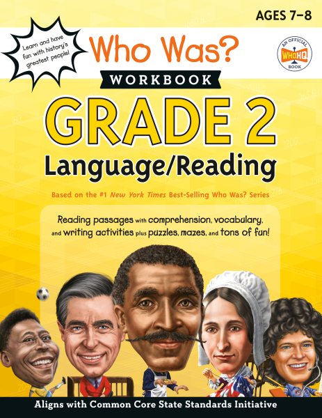 Who Was? Workbook: Grade 2 Language/Reading (Who Was? Workbooks) cover