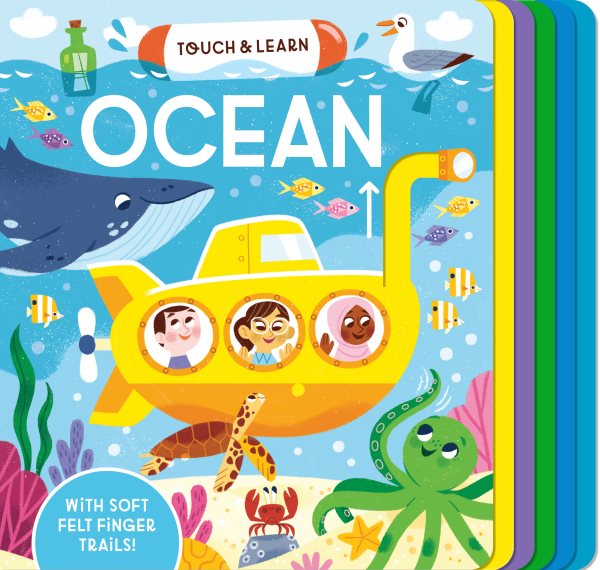 Touch & Learn: Ocean: With colorful felt to touch and feel cover