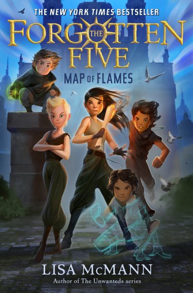 Map of Flames (The Forgotten Five, Book 1) cover