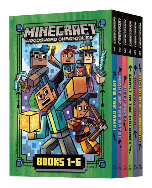 Minecraft Woodsword Chronicles: The Complete Series: Books 1-6 (Minecraft Woosdword Chronicles) cover