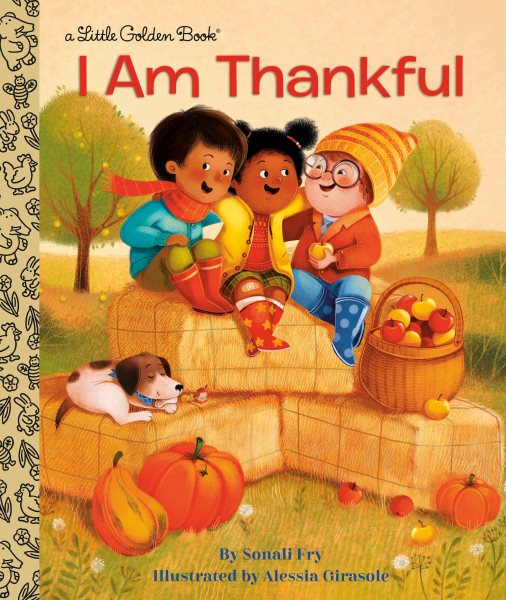 I Am Thankful (Little Golden Book) cover