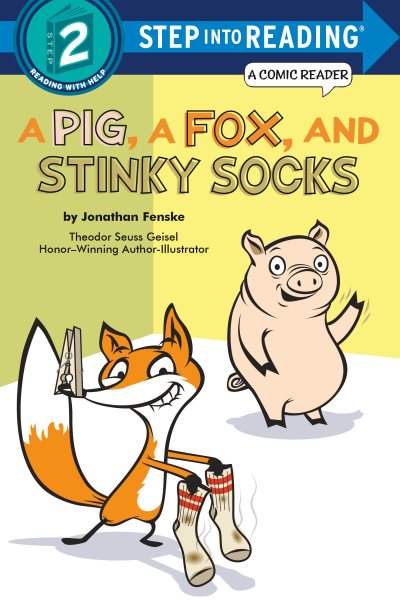 A Pig, a Fox, and Stinky Socks (Step into Reading) cover